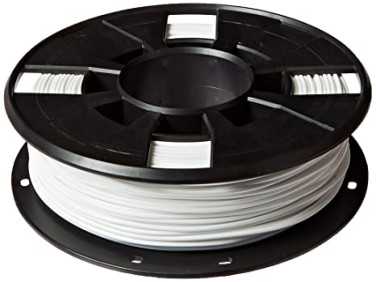 MakerBot PLA 3D Printing Filament Large Spool for Use with MakerBot's Replicator+ & 5th Generation Line of 3D Printers, Non-Toxic Resin, 1.75mm Diameter, White (MP05780)