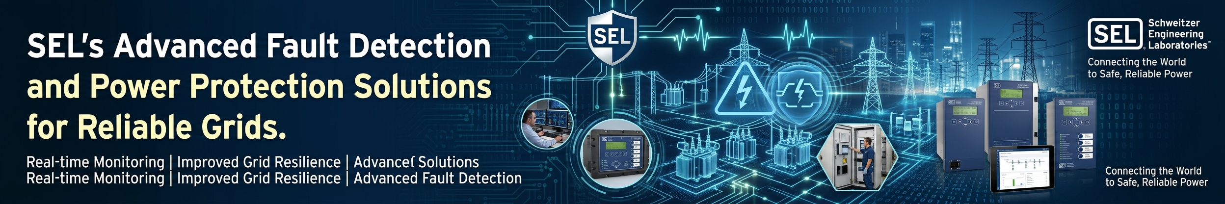 SEL’s Advanced Fault Detection and Power Protection Solutions for Reliable Grids