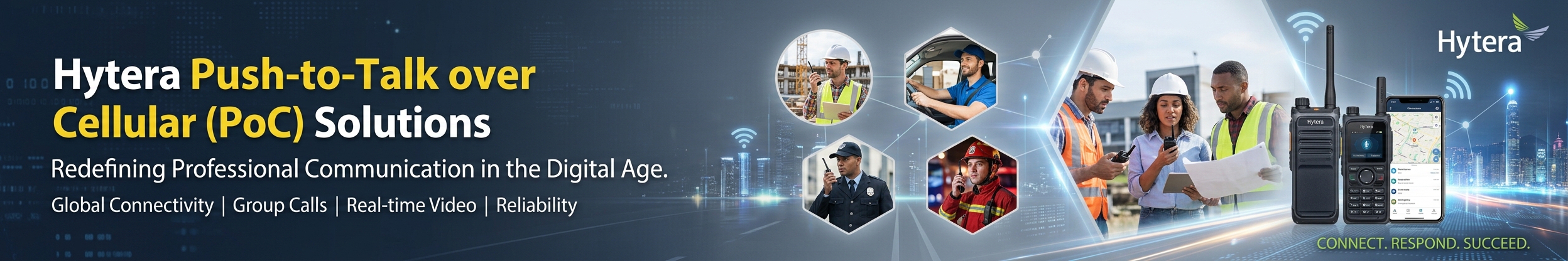 Hytera Push-to-Talk over Cellular (PoC) Solutions Redefining Professional Communication in the Digital Age