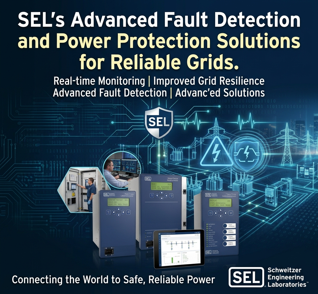 SEL’s Advanced Fault Detection and Power Protection Solutions for Reliable Grids