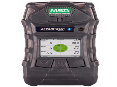 MSA Altair 5X Multigas Detector, 4-Gas, LEL,O2,CO,H2S, Color Display, Bluetooth, Industrial Kit | Mfg# 10116928