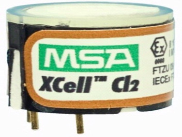 MSA 10106728 Xcell Replacement Cl2 Chlorine Sensor for Altair 5X Gas Monitor