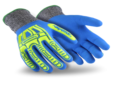 HexArmor Rig Lizard Fluid 7102, ANSI Cut Level A3, Impact and Liquid Resistant Glove