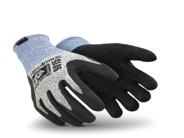 Hexarmor 9015 Glove, ANSI/ISEA Cut Level A7 Rubber Latex Palm Coated SuperFabric®