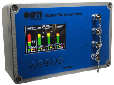 CMCP7504 Four Channel Machinery Monitoring System